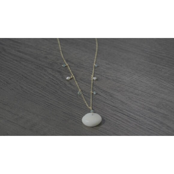 Puka Shell 14k Gold Filled Necklace - Picture 7 of 12